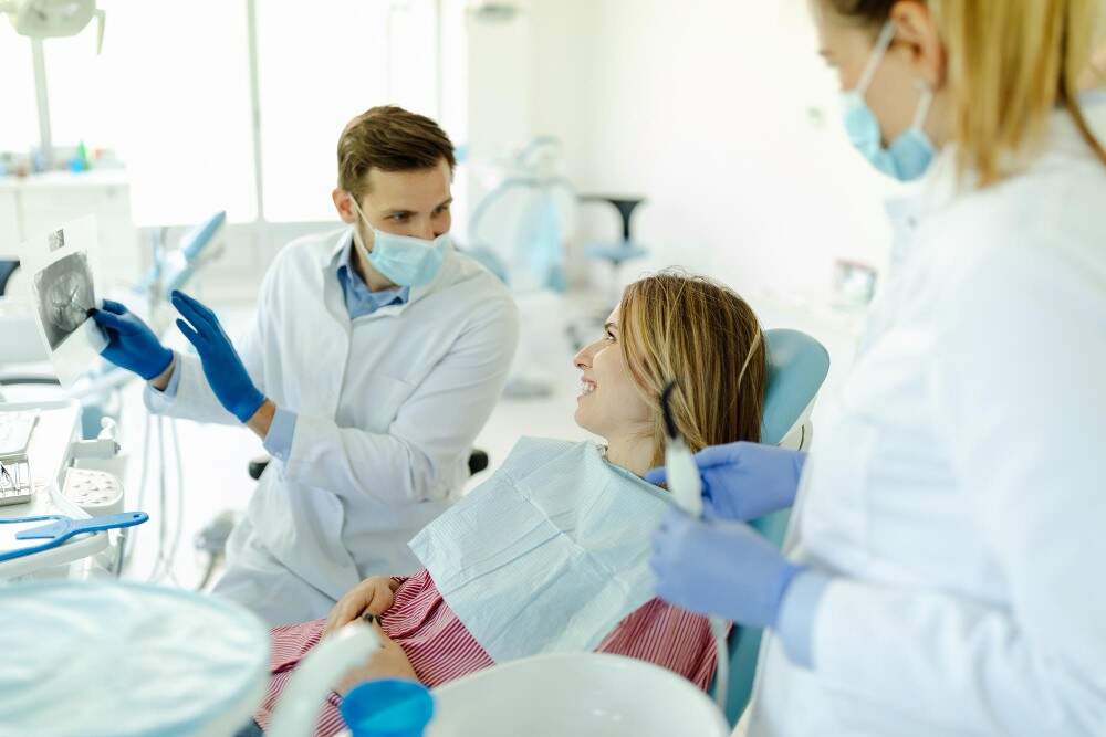Regular visits at the dentist for optimal oral health.